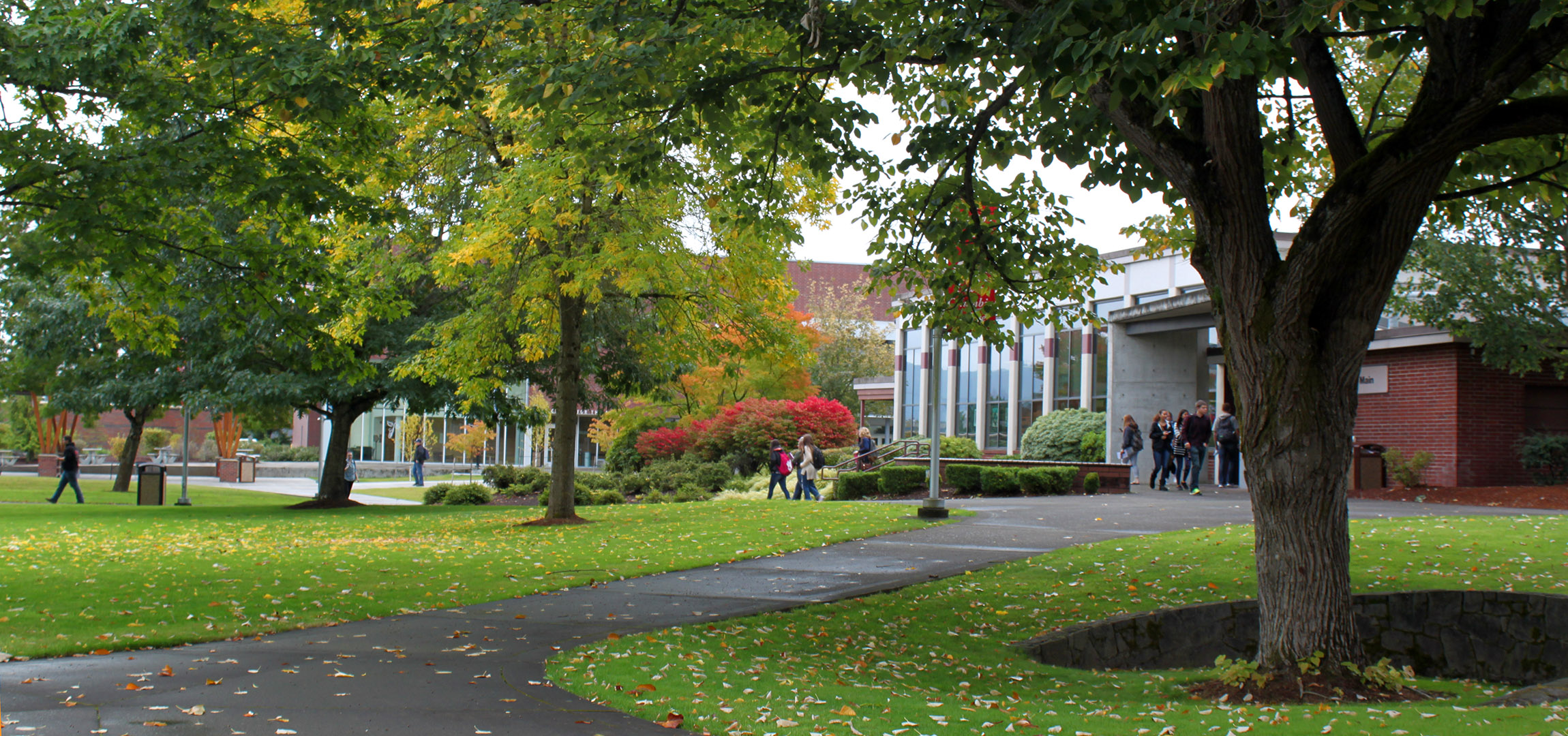 90th anniversary celebration, campus in Fall