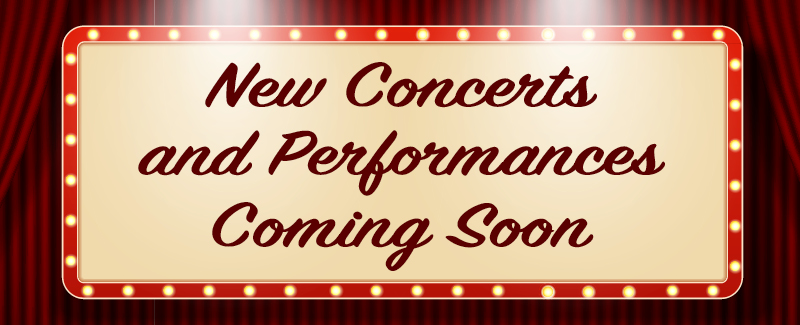 new concerts coming soon