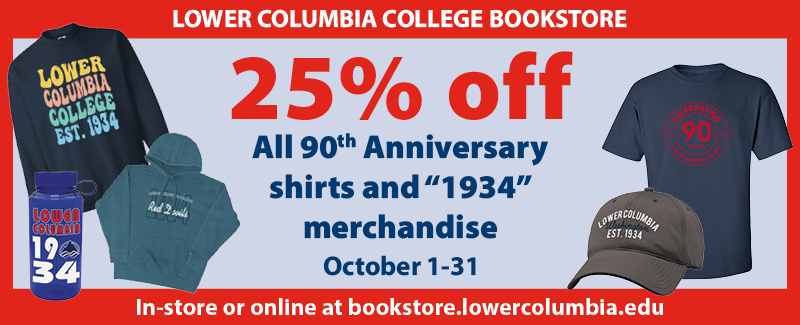 Bookstore October sales 25% off select items