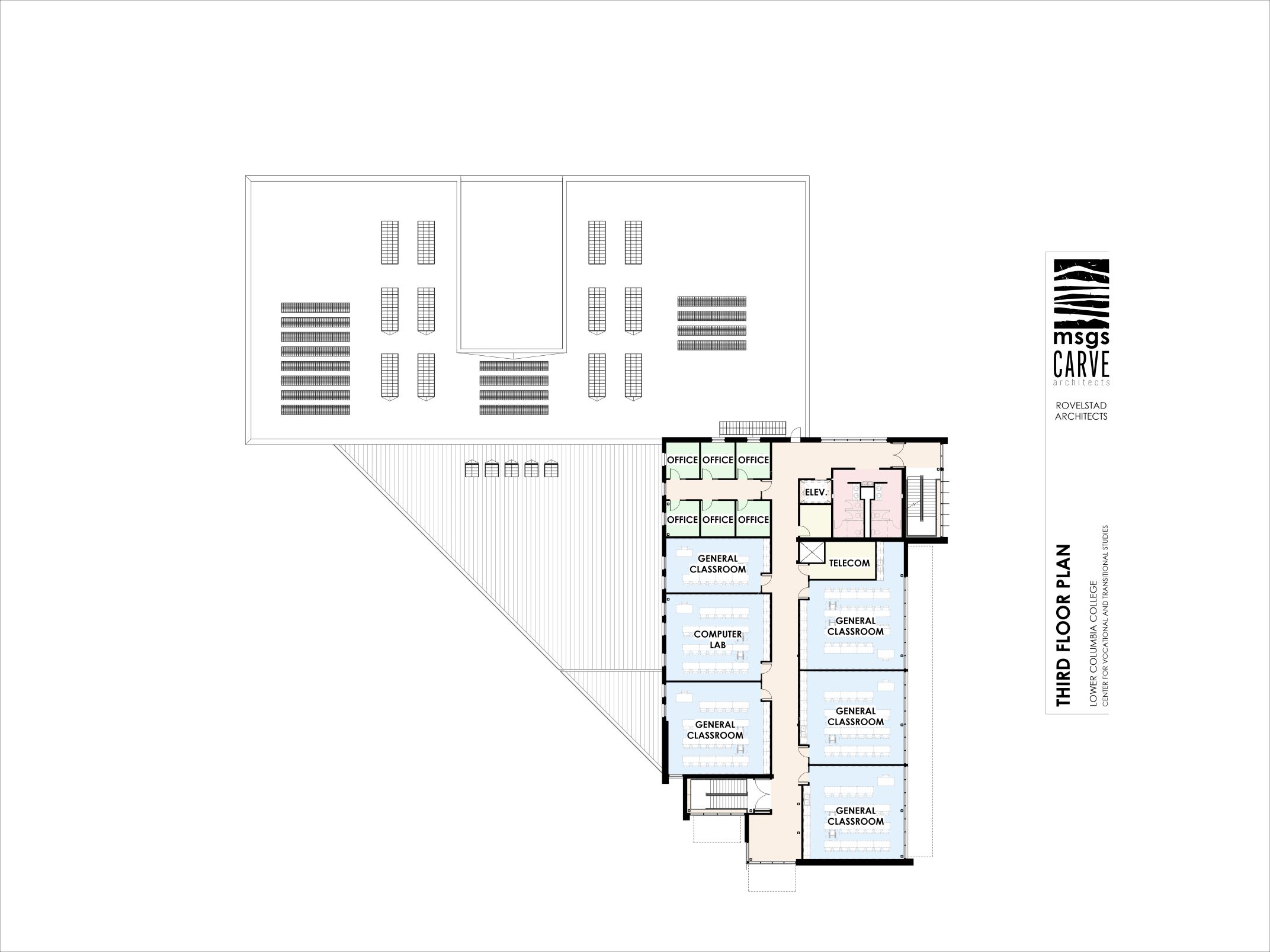 Third Floor Plans Vocational Building Project Third Floor Plans