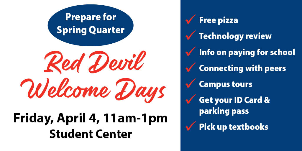 red devil welcome days at the Red Devils Cafe