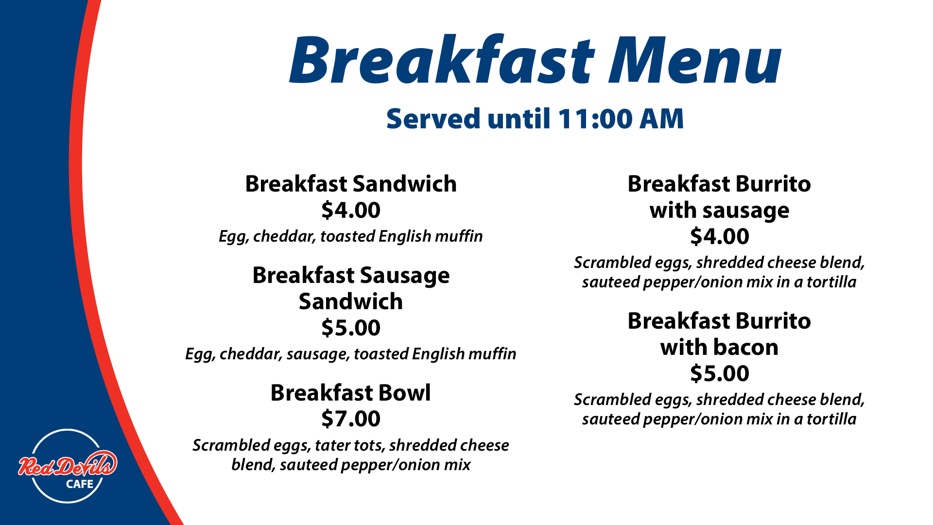 breakfast menu section 2