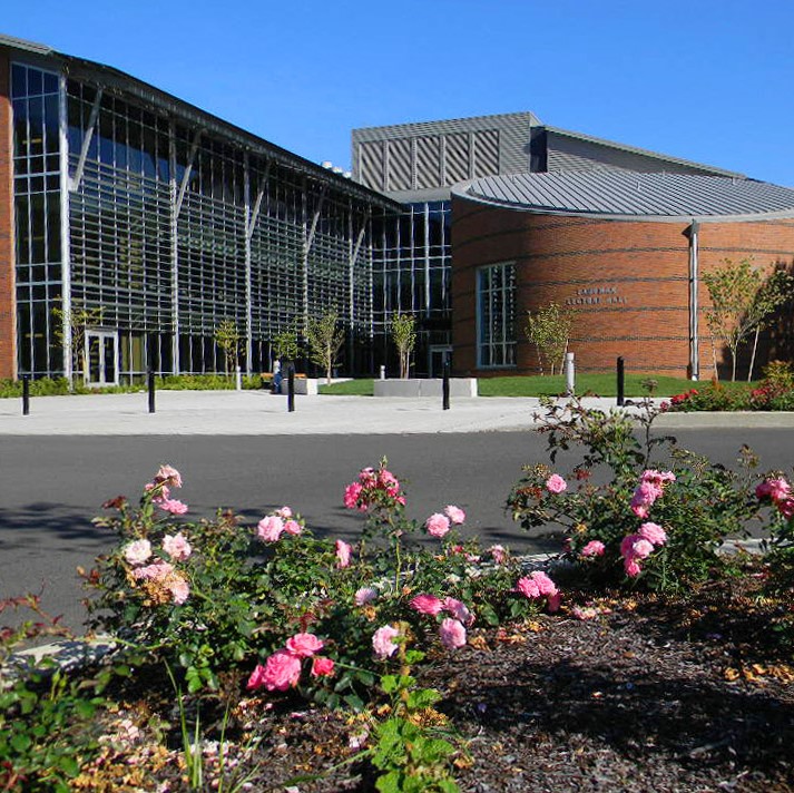 Campus photo of Health and Science building