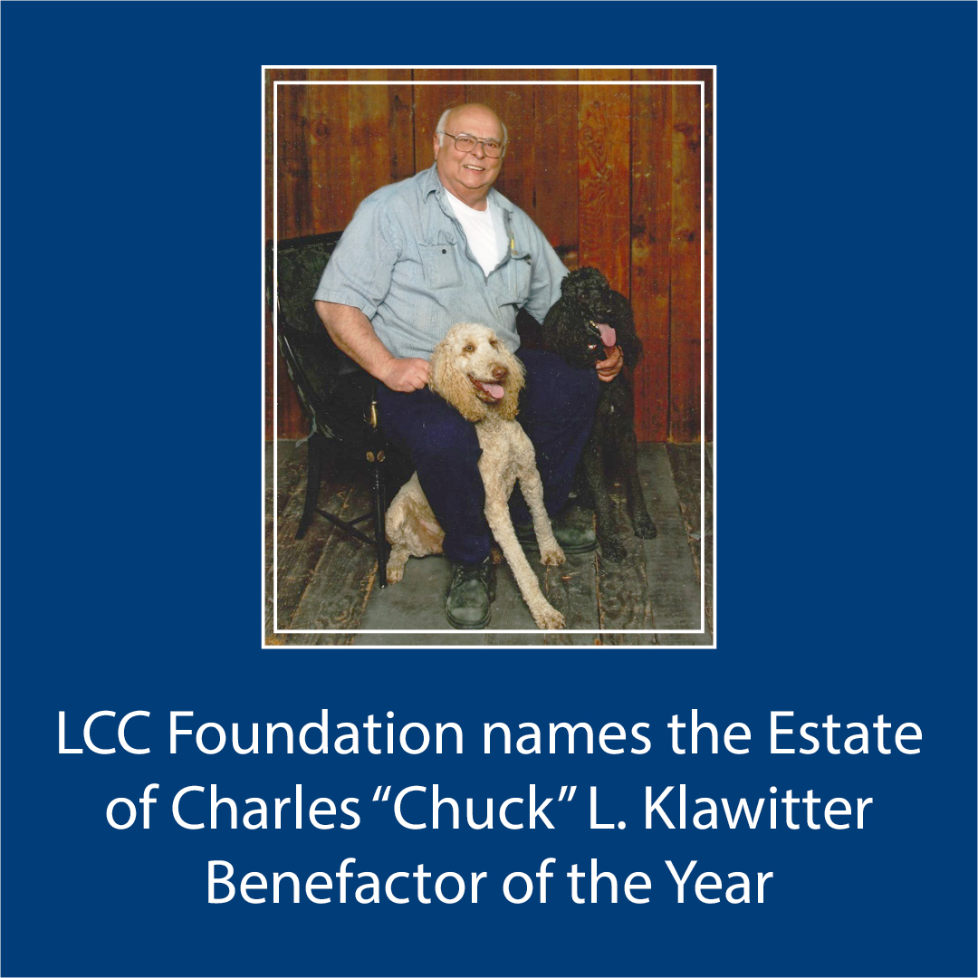 Charles “Chuck” L. Klawitter benefactor of the year