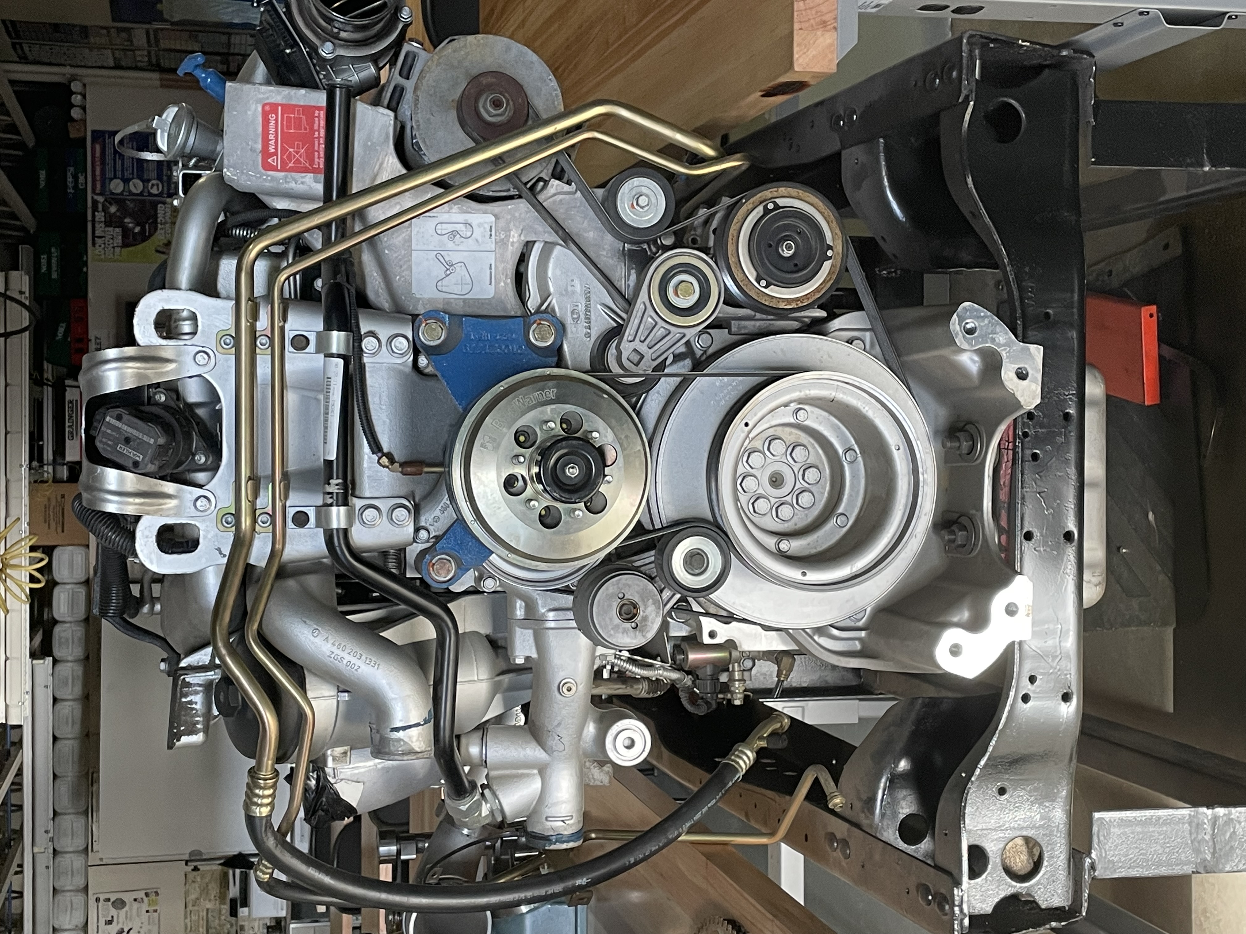 An engine block