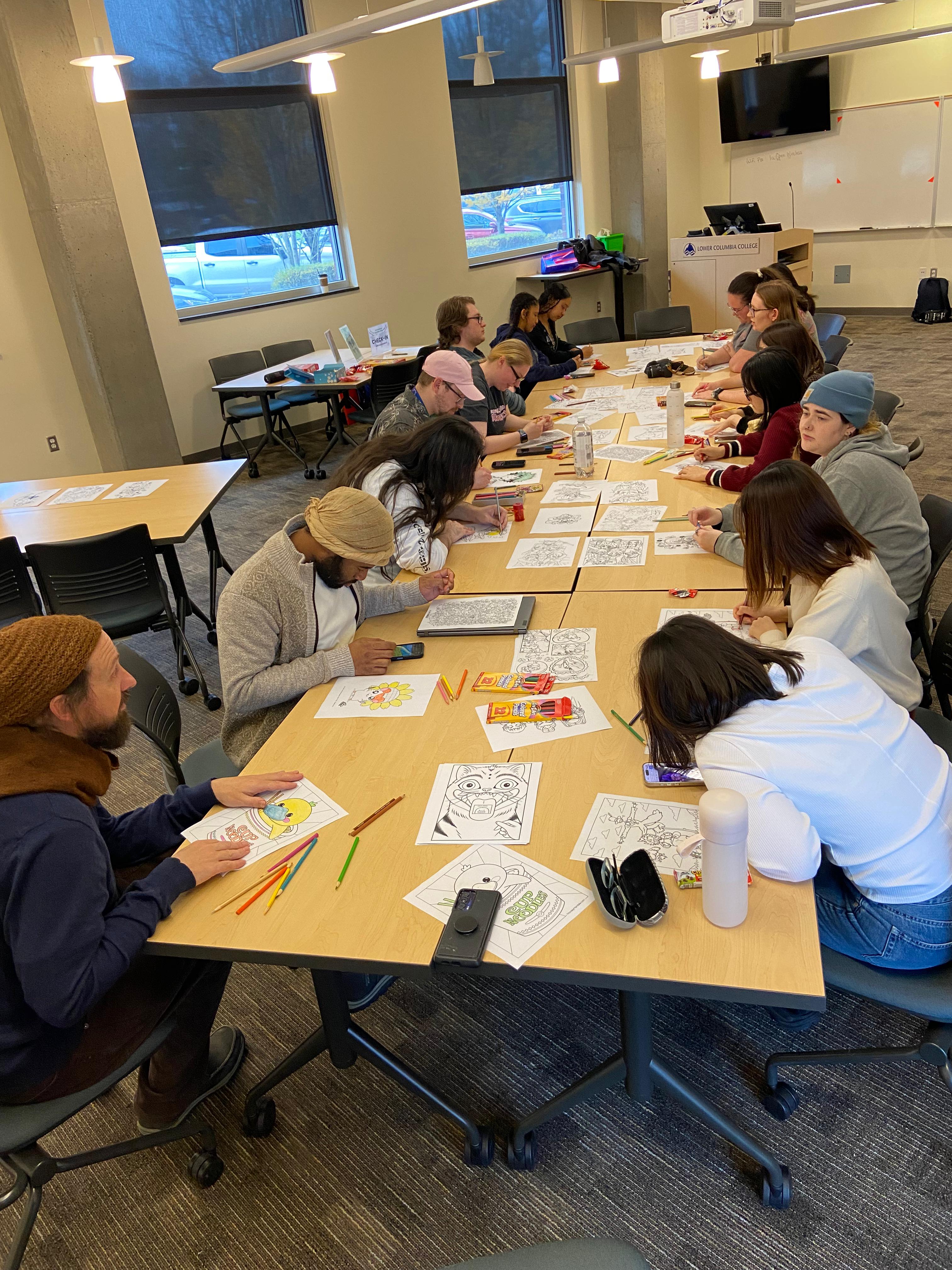 International Club and Anime Club joint event for International Education Week 