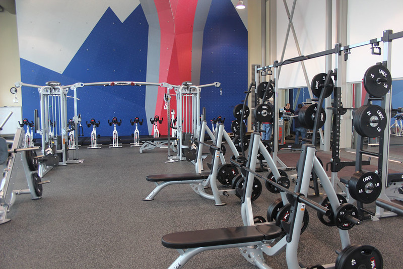 LCC FItness Center weight room