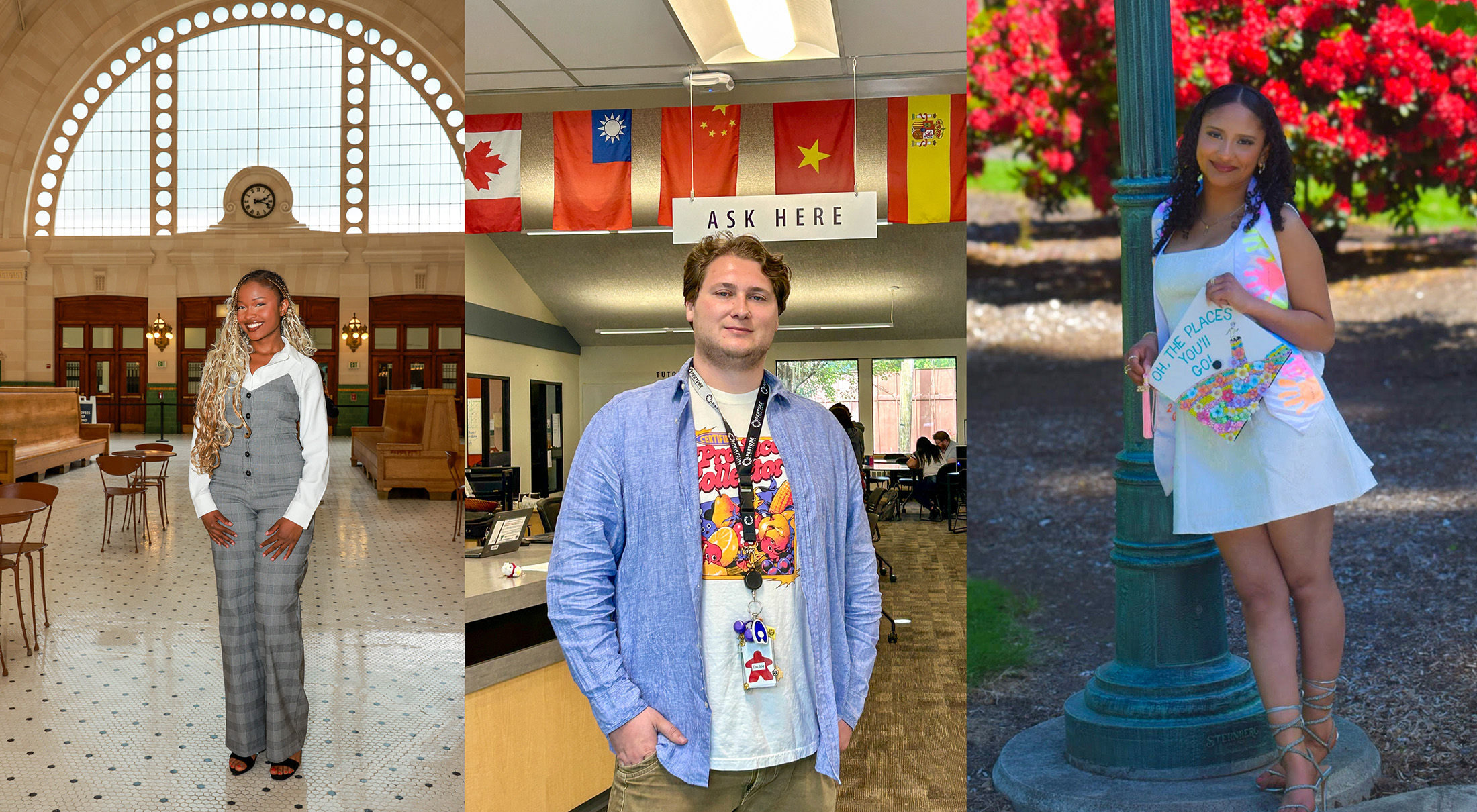 Meet some of LCC’s diverse students and learn about their experiences, interests, and advice for making the most of the college community.
