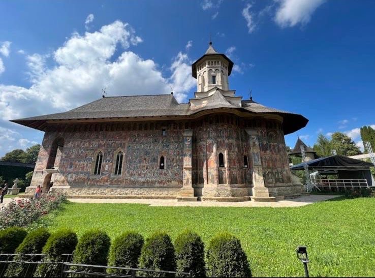 A Romanian sightseeing spot, Bran Castle.