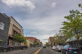vancouver washington streets on a sunny day
