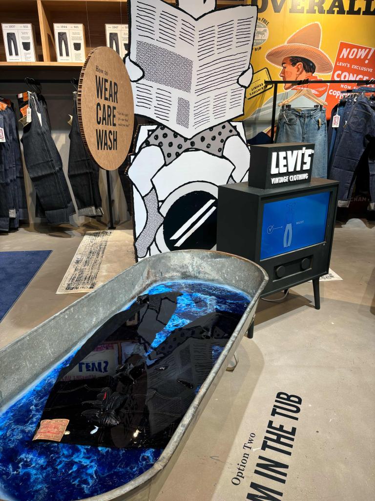 Shopping center with boats, gear, and supplies