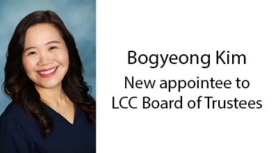 Lower Columbia College has announced the appointment of Bogyeong Kim to the LCC Board of Trustees.