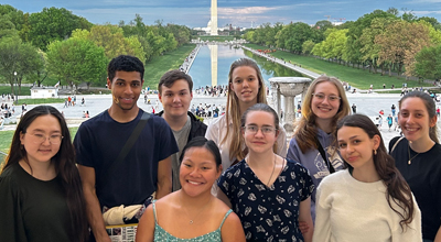 The Lower Columbia College Fighting Smelt Speech and Debate Team earned three individual medals at Phi Rho Pi Nationals in Washington D.C. metro area. 