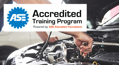 Lower Columbia College’s (LCC) automotive technology program has received Automotive Service Excellence (ASE) Training Program accreditation from the ASE Education Foundation.