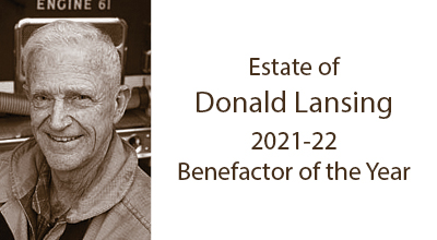 The Lower Columbia College Foundation named the estate of former Castle Rock teacher and fire chief Donald Lansing the Benefactor of the Year for 2021-2022.