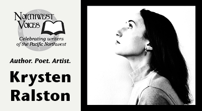 Lower Columbia College has announced that Author, Poet and Artist Krysten Ralston will be featured at the October 18 Northwest Voices event in Longview. The event features the author’s latest work, Ink Blots.