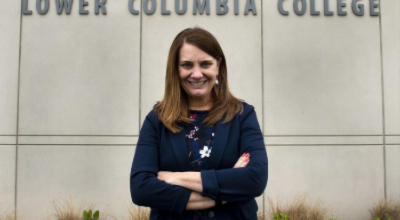 Lower Columbia College’s newest administrator, Kristen Finnel, says she found a “great fit” in Longview as the college’s vice president of instruction.