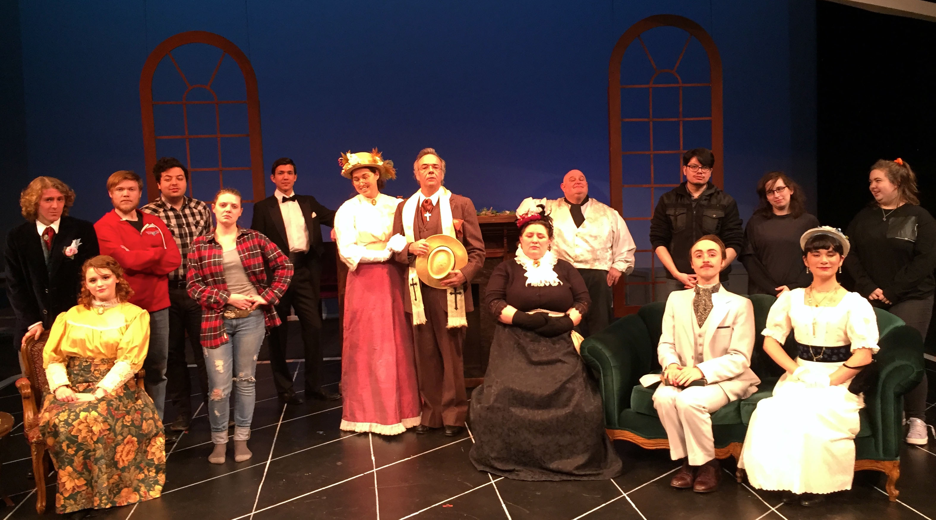Importance of Being Earnest Cast Photo