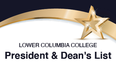 To be named on the President’s List, students must be enrolled in 12 or more credits and earn between a 3.8 and 4.0 grade-point average for the quarter. To be named on the Dean’s List, students must be enrolled in 12 or more credits and earn between a 3.25 and 3.79 grade point average for the quarter.