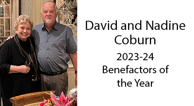 The Lower Columbia College Foundation has named David and Nadine Coburn as the 2023-24 Benefactors of the Year. Benefactor honorees have a history of providing charitable financial support to the foundation, and/or significant volunteer service to the college. Most notably, contributions from honorees have had major impacts on the college, its programs, students, and the community. 