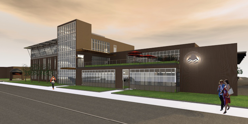 LCC Vocational building model image
