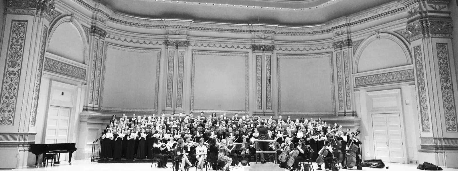 Concert Choir performs at Carnegie Hall