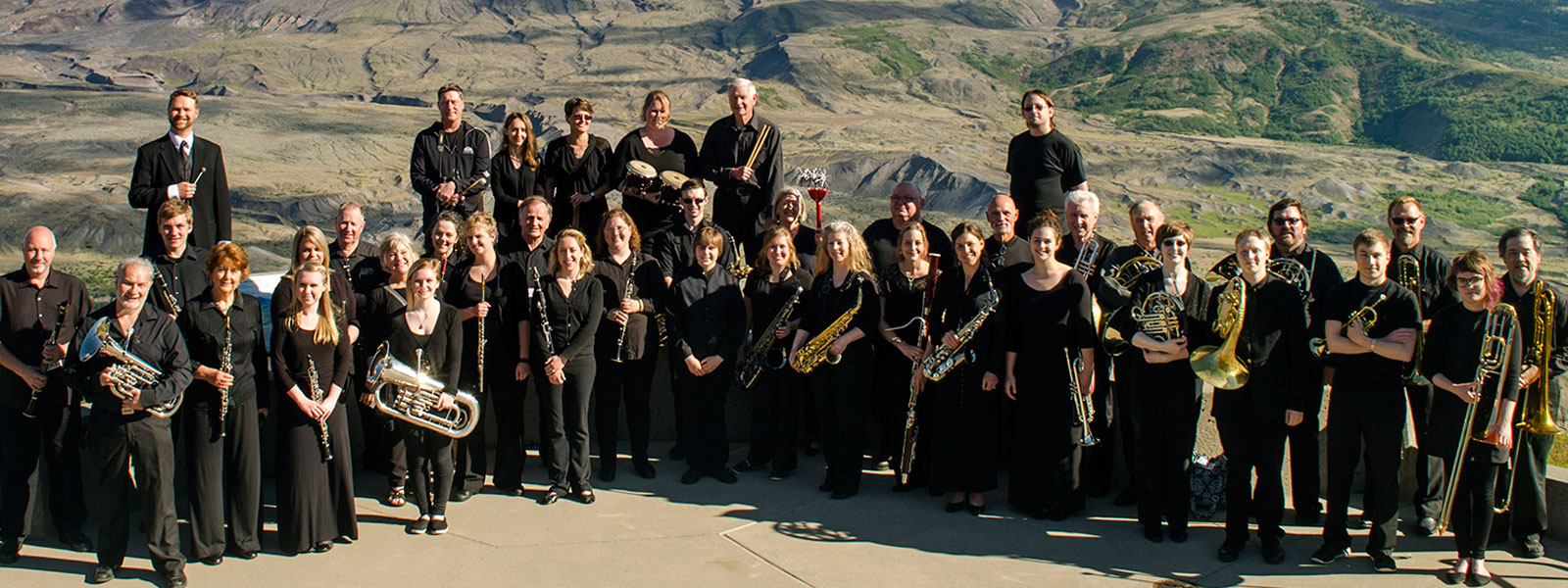 LCC Symphonic Band Performs at Mount St. Helens
