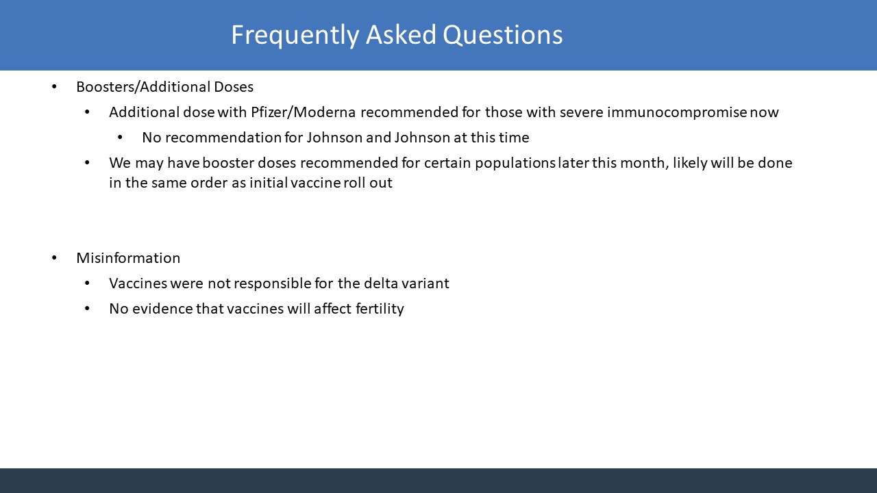 Slide 20 Covid vaccine information