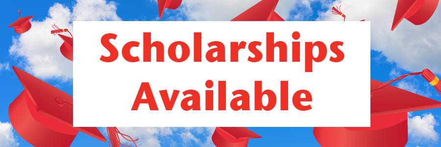 Scholarships page header